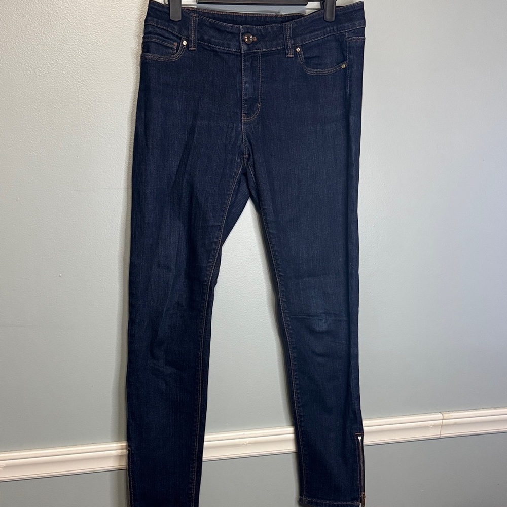White House Black‎ Market Dark Denim Skimmer Jeans